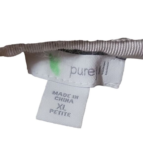 Pure Jill Womens XL Petite Cream Cowl Neck Sweater Textured Knit‎ Long Sleeve - Picture 6 of 7